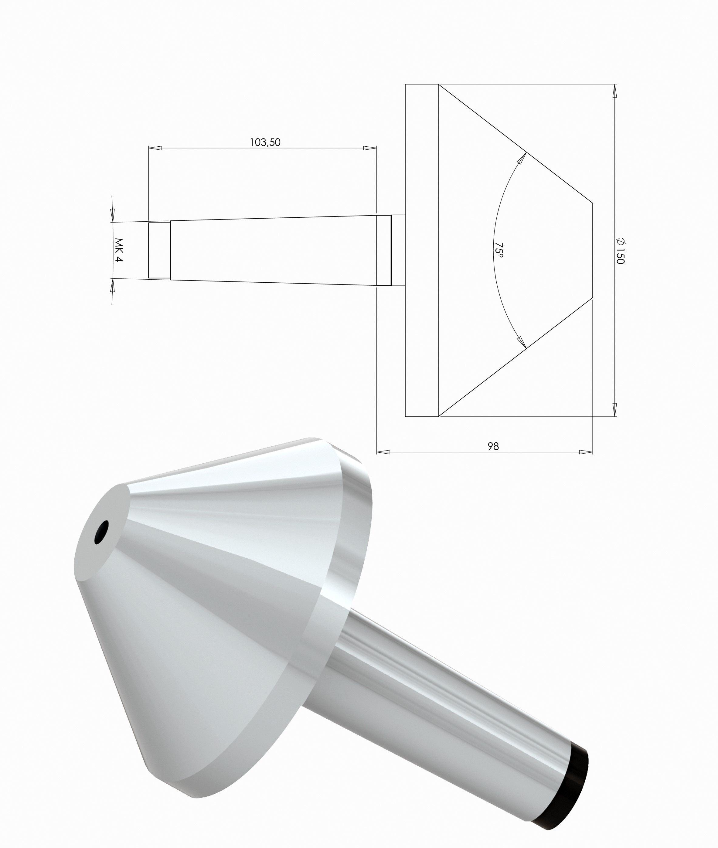 MK-5 Boru Puntası - 150